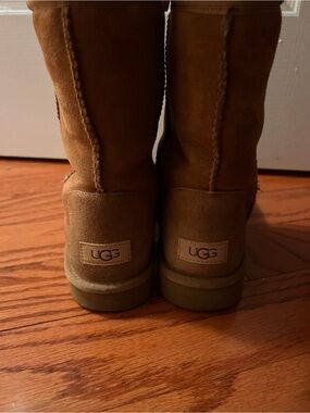 UGG Kids Classic Chestnut Boots - Brown Suede